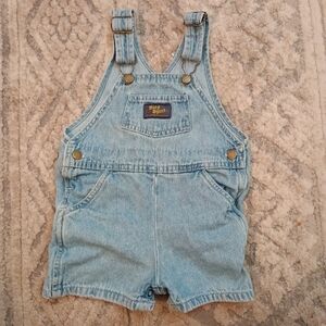 Baby B'gosh Unisex 18M Denim Overall Shorts